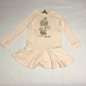 Ralph Lauren Madras Bear Terry Dress